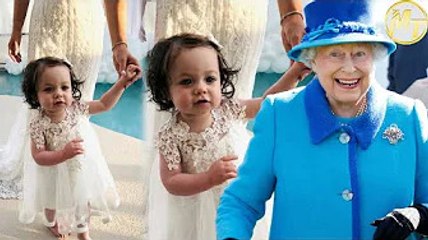 "Hi baby!!" The Queen shed tears when she first met Lilibet Diana