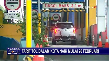Ikuti Keputusan Menteri PUPR dan Pantau Laju Inflasi, Tarif Tol Dalam Kota Naik Per 26 Februari 2022