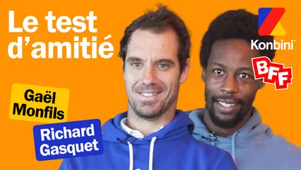 Video herunterladen: Gaël Monfils et Richard Gasquet se connaissent-ils vraiment ? On a la réponse ! Interview BFF