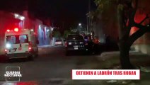 Tras una intensa persecución policiaca, detuvieron a un sujeto que robó una camioneta en Guadalajara