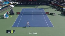 Sinner powers past Murray in Dubai