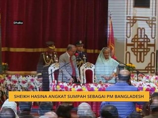 Sheikh Hasina angkat sumpah sebagai PM Bangladesh
