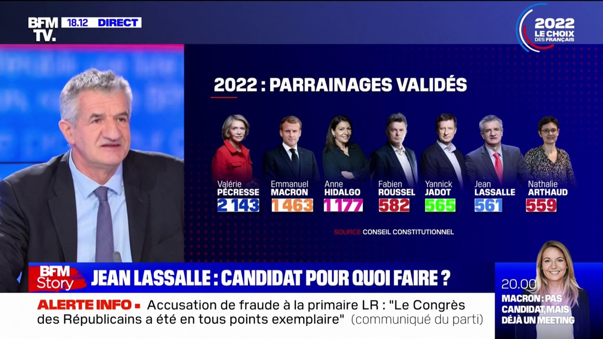 Jean Lassalle: "Je suis candidat parce qu'il y a beaucoup de choses à dire  qui ne sont pas dites" - Vidéo Dailymotion