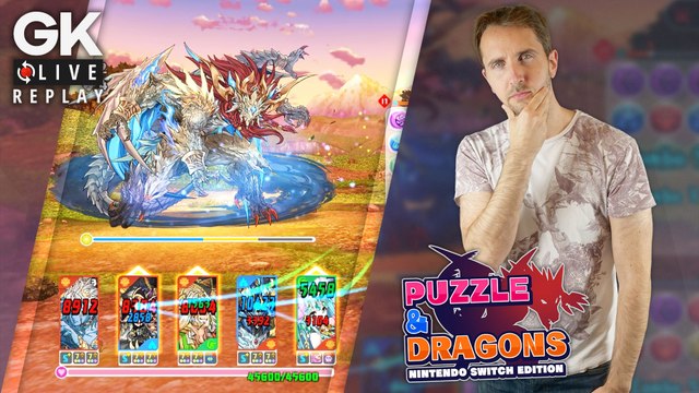 [GK Live Replay] Puzzle & Dragons Switch, PASSION match-3 avec Puyo