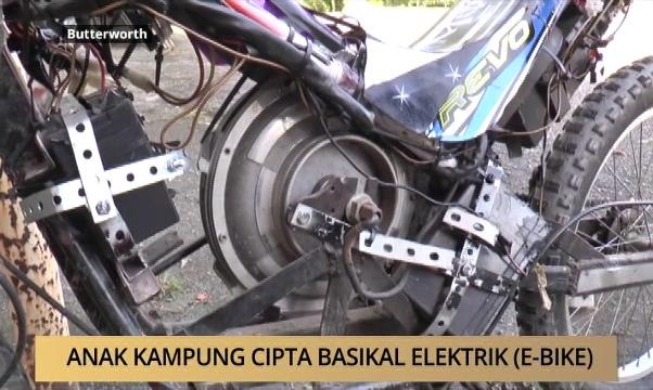 AWANI - Pulau Pinang: Anak kampung cipta basikal elektrik (E-Bike)