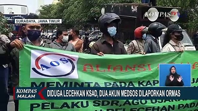 Ormas Peduli Keadilan Laporkan 2 Akun Medsos Atas Dugaan Pelecehan KSAD Dudung dan TNI-AD