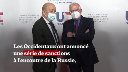 Ukraine : les Occidentaux adoptent une série de sanctions contre la Russie