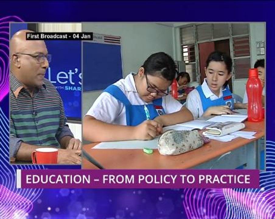 Let's Talk: Education - From Policy to Practice