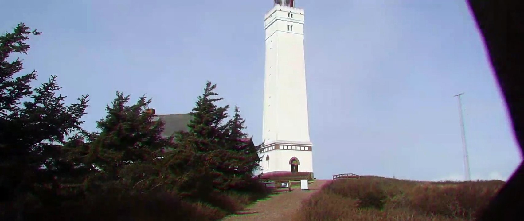 Lighthouse in Blaåvand, Denmark.
