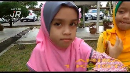 #AWANIJr: Ragam Arissa & Afifah di Hari Pendaftaran