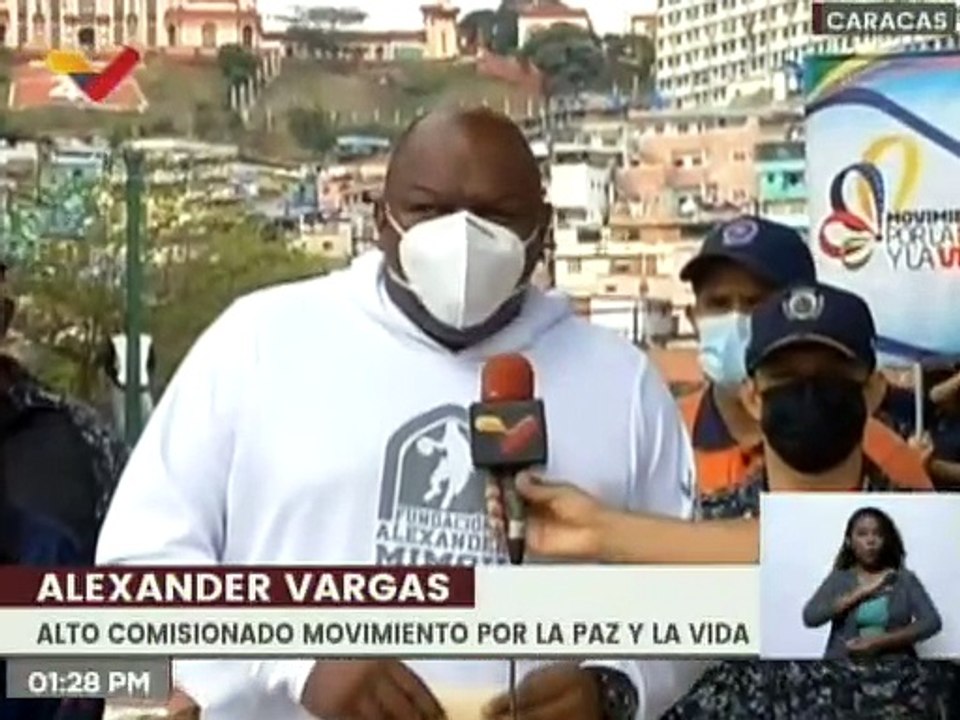 Caracas | Misión Venezuela Bella realizó la jornada de desinfección Nº 98 en el Parque Pagüita