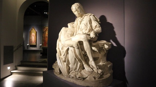As três 'Pietà' de Michelangelo reunidas