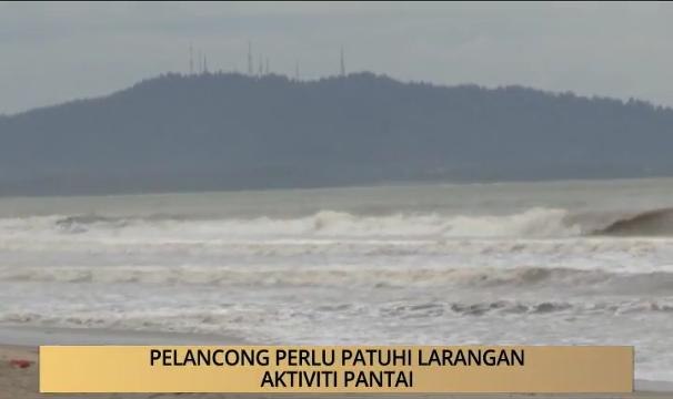 AWANI - Pahang: Pelancong perlu patuhi arahan larangan pantai