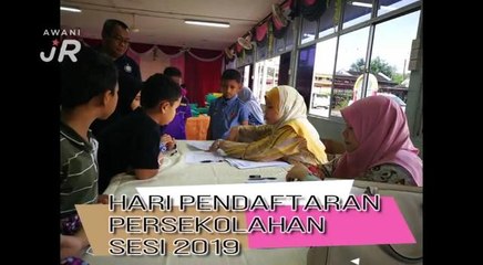 #AWANIJr: Suasana pendaftaran di Serusa