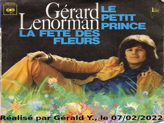 Gérard Lenorman_La fête des fleurs (Clip live 1972)karaoké