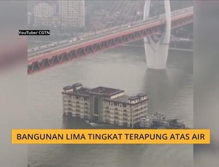 #Bualan 31 Dis: Bangunan lima tingkat terapung atas air