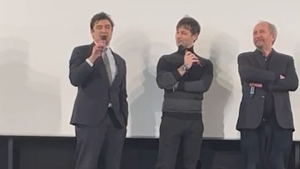 Riccardo Scamarcio presenta ad Ascoli il film "L'ombra del giorno"