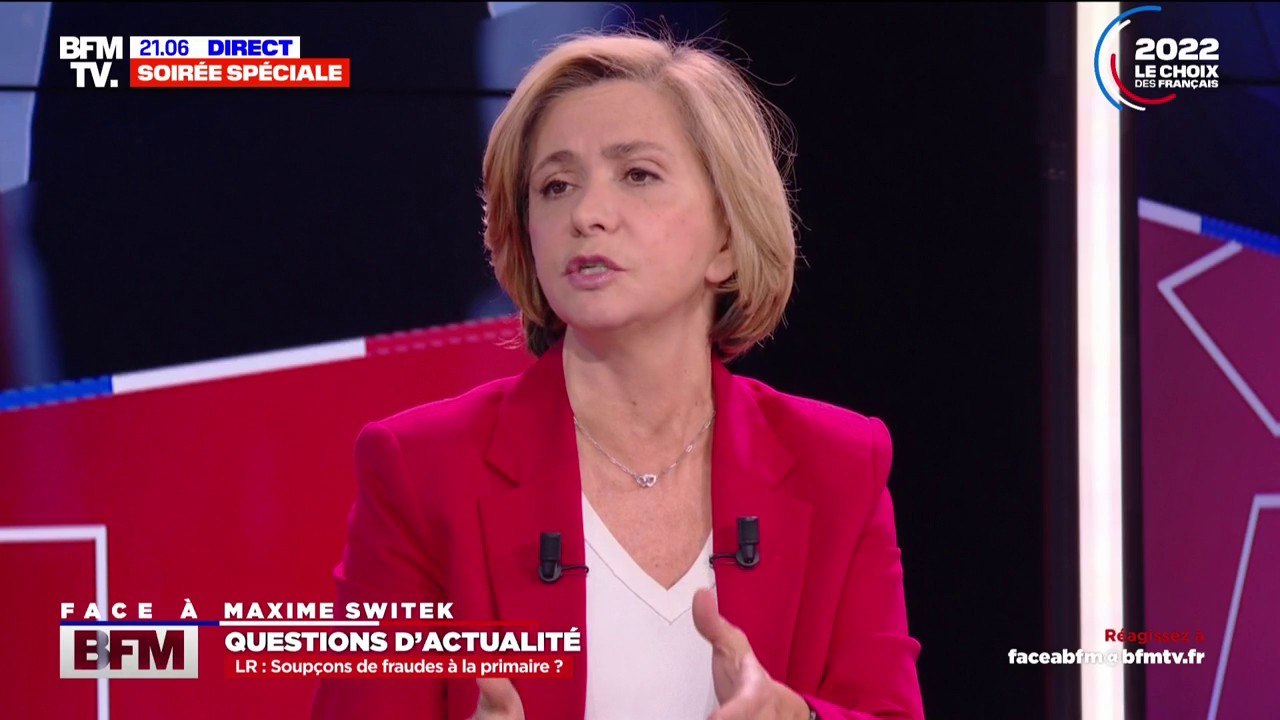 Valérie Pécresse sur les soupçons de fraude à la primaire LR: "Moi, j'ai toujours respecté les règles"