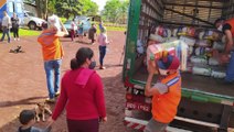 Defesa Civil de Cascavel entrega mil cestas básicas para famílias do interior