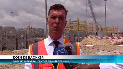 Le nouveau terminal a conteneur du Port d'Abidjan livré en novembre prochain