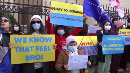 Georgien sieht Parallelen zur Ukraine: "Wir haben dasselbe erlebt"