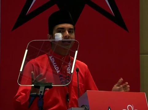 Ucapan Dasar Ketua Armada, Syed Saddiq
