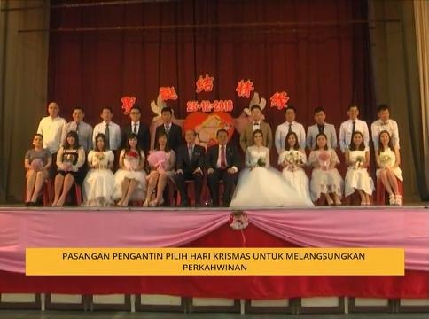 Kahwin beramai-ramai sempena cuti Krismas