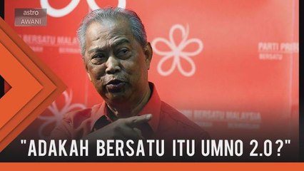 Inilah penjelasan hala tuju Bersatu - Tan Sri Muhyiddin