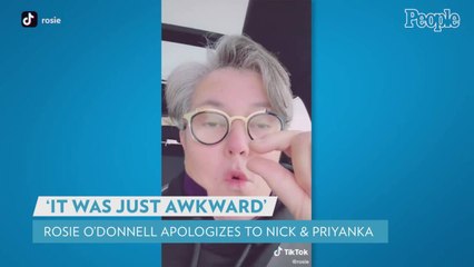 Rosie O'Donnell Issues Public Apology to Priyanka Chopra and Nick Jonas After 'Awkward' Encounter