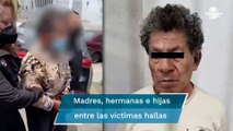 Identifican a seis de las 19  víctimas halladas en casa del feminicida de Atizapán