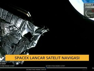 SpaceX lancar satelit navigasi