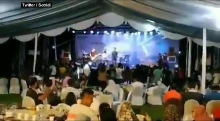 Detik-detik terakhir band Seventeen sebelum dibadai tsunami