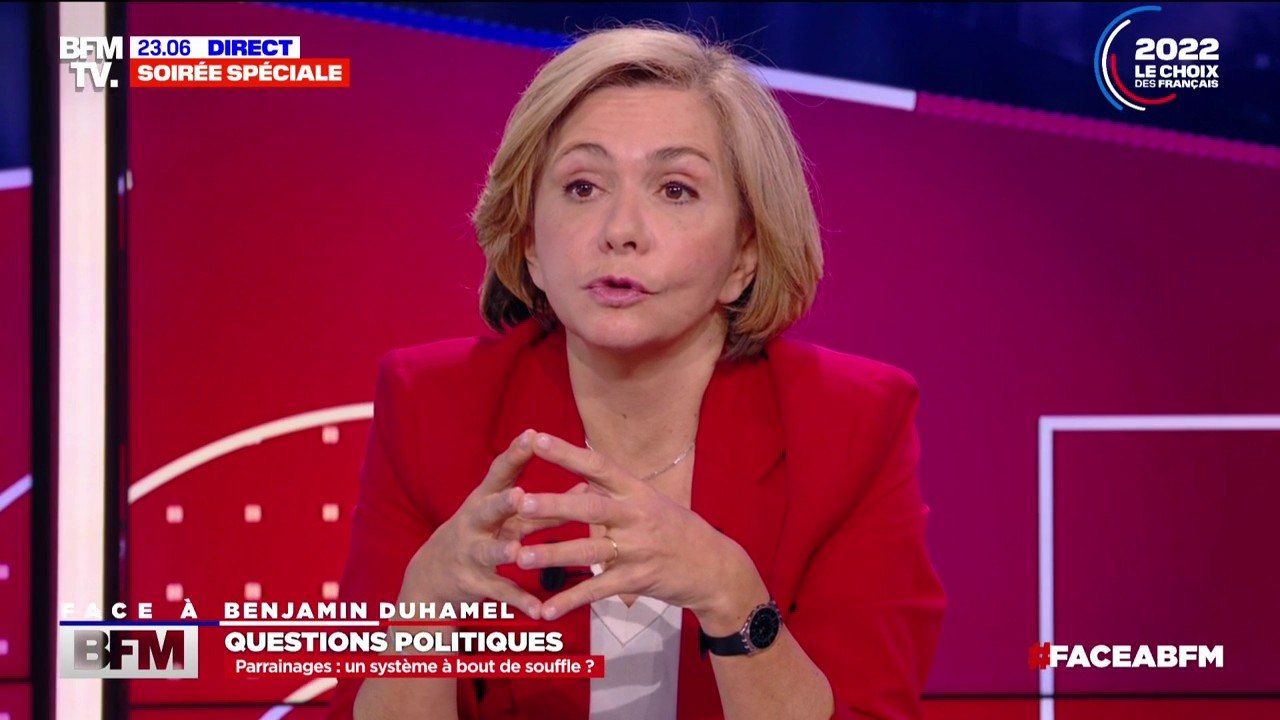 Parrainages: Valérie Pécresse dénonce une "mise en scène" de la part de certains candidats à l'élection présidentielle