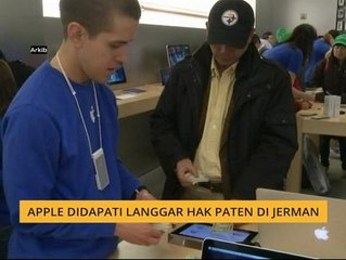 Apple  didapati langgar hak paten di Jerman