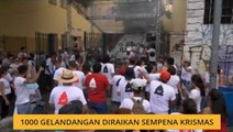 1000 gelandangan diraikan sempena Krismas