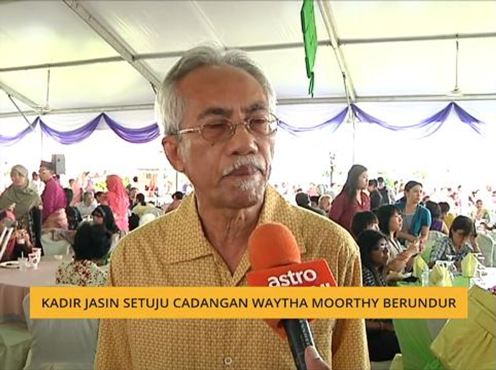 Kadir Jasin setuju cadangan Waytha Moorthy berundur