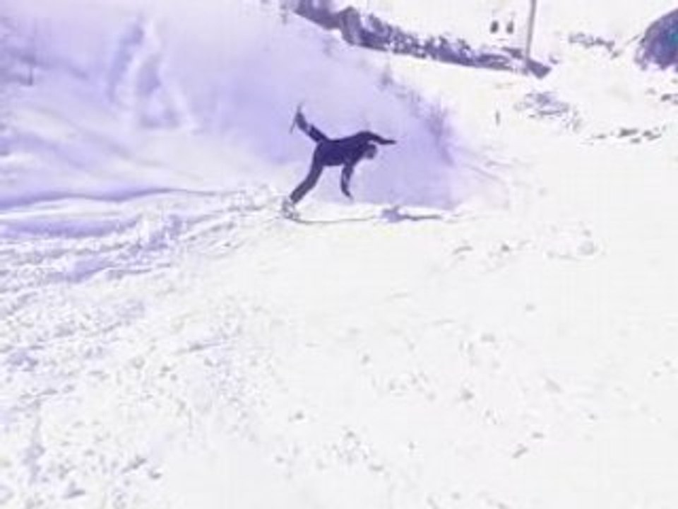 antho chute de skii