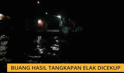 Buang hasil tangkapan elak dicekup