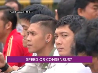 Let's Talk: Consultation - Speed or Consensus?