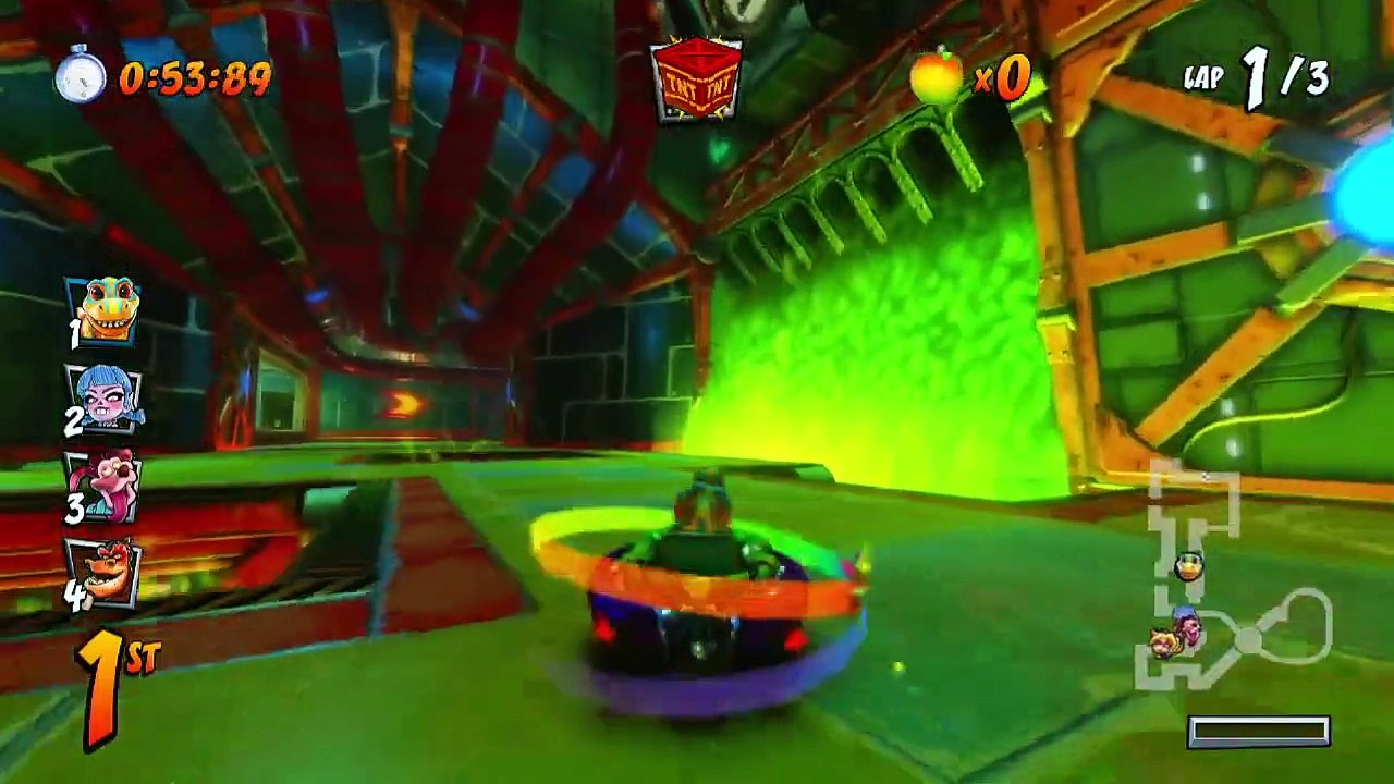 N. Gin Labs Mirror Mode Nintendo Switch Gameplay - Crash Team Racing Nitro-Fueled