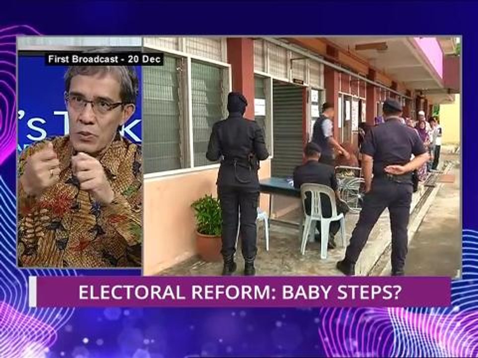 Let's Talk: Electoral Reform - Baby Steps?