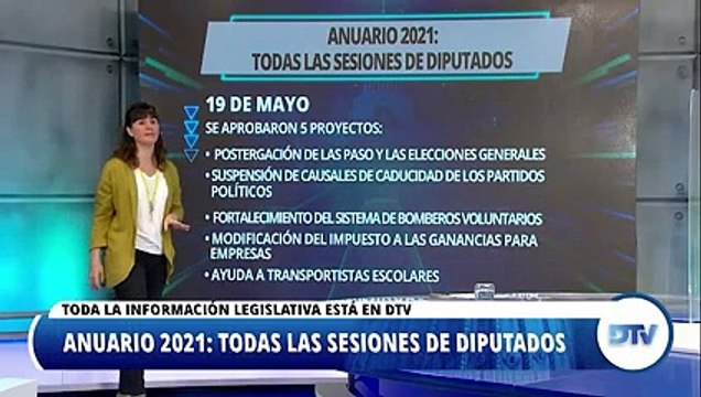 Las leyes que marcaron el año parlamentario en la Cámara de Diputados
