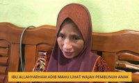 Ibu Allahyarham Adib mahu lihat wajah pembunuh anak