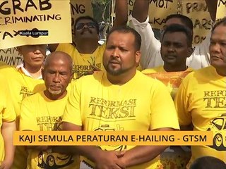 Kaji semula peraturan e-hailing - GTSM
