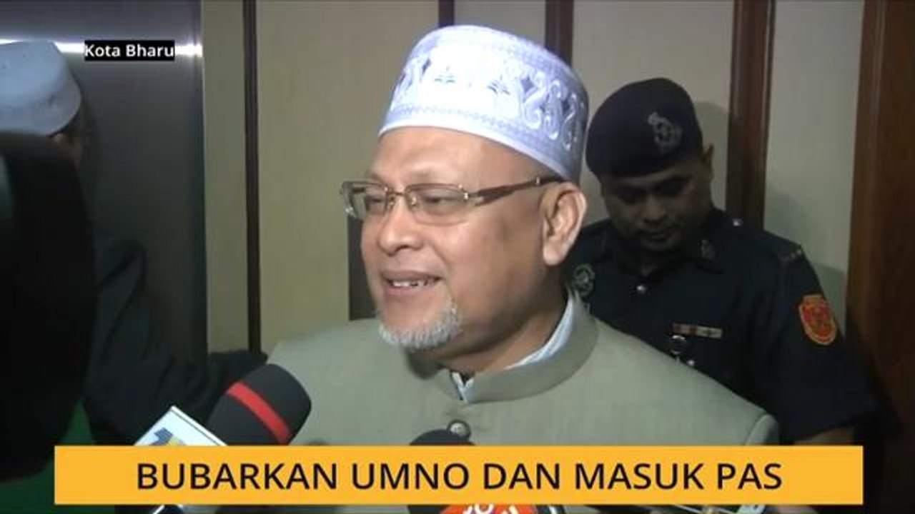 Bubarkan UMNO dan masuk Pas