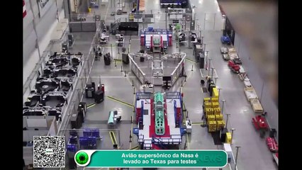 Avião supersônico da Nasa é levado ao Texas para testes