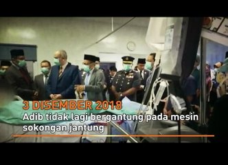 Kronologi kesihatan Muhammad Adib