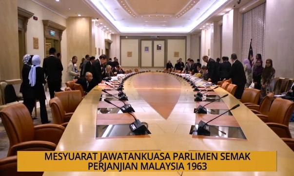 Kalendar Sabah: Mesyuarat Jawatankuasa Parlimen semak Perjanjian Malaysia 1963