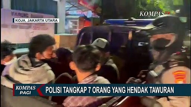 Ketahuan Hendak Lakukan Aksi Tawuran, Polisi Amankan Tujuh Pelajar