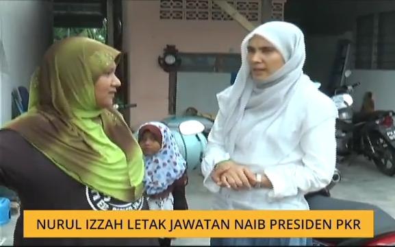 Nurul Izzah letak jawatan Naib Presiden PKR